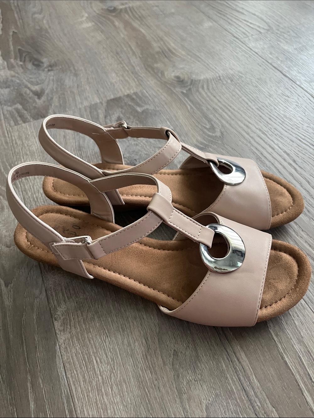 Impo Flex Nude 11 Wide Comfortable Sandals